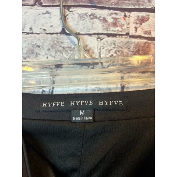 black hyfve hyfve hyfve faux suede pencil skirt women's size medium - Picture 2 of 5